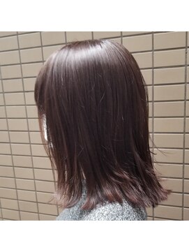 ヘアーライフ アウル(hair life owl) 簡単外ハネ、ペールピンク☆