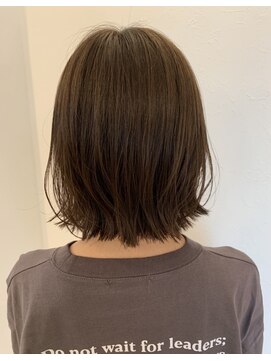 ダリアヘアー ミュウズ(Dahlia hair mieuxs) シフォンベージュカラー