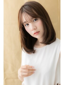 カバーヘア ブリス 川口(COVER HAIR bliss) フェザーバング大人可愛い小顔エアストレートZ川口20代30代40代