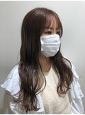 秋らしいやわらかベージュカラー【藤枝/髪質改善】
