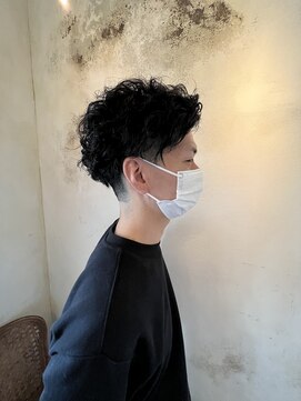 アルベリーヘアーアンドスパ 掛川中央店(ALBELY hair&spa) men'sパーマ