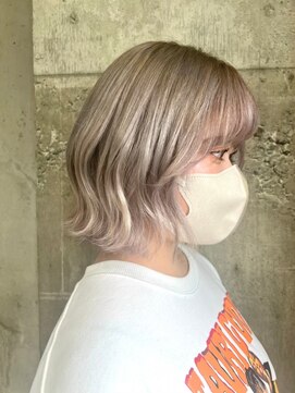 ガルボ ヘアー(garbo hair) #ガルボ#ハイトーン#エクステ#ブリーチ#髪カリスマ#10代#20代
