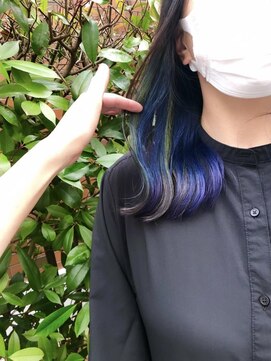 ネオヘアー 曳舟店(NEO Hair) インナーデザインカラー【瀬川】似合わせカット/ツートンカラー