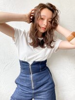 アルテ(ARTE)&nbsp;【ARTE表参道/青山】モテ髪ミディアム×ブリーチなしカラー