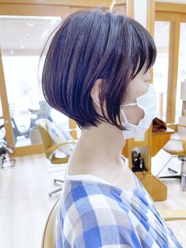 モリオ フロム ロンドン 成増店 【morio成増 セリザワ】くびれショート 髪質改善カラー