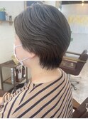 グラデーション×ハンサムショート
