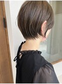 【hiilo.】小顔に見える骨格補正カット/丸みショート