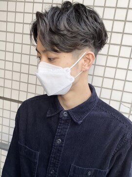 ガーデンヘアー(Garden hair) 【中鉢】センターパート ニュアンスパーマ4