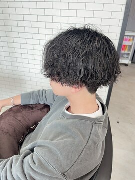 リベルテ 岡崎店(Liberte) 重ためマッシュ×波巻きパーマ