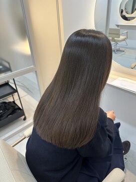 シダ(sida SAIIN) ★【sida 池村】髪質改善Aujuaツヤ髪/アッシュブラウン