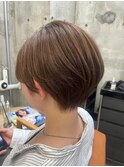 ハンサムショート/ベリーショート/ナチュラルベージュ