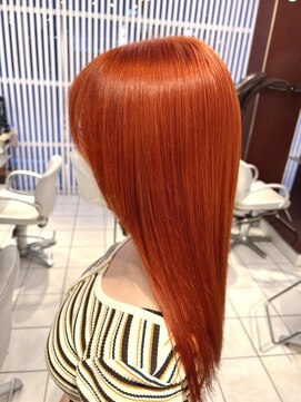 ゴッド ヘアーアンドメイク 高崎西口店(GOD Hair & Make) オレンジ系