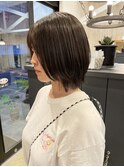 レイヤーボブ ミディアムレイヤー