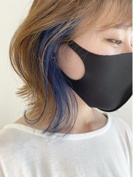 ［新登場！イノアカラー体験でツヤ髪に！］L`OREALの圧倒的なツヤ感、アンモニア無配合で匂いもしません！