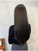 【選べるトリートメント】HITA or オージュア でサラツヤロング