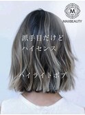 ボブルフ小顔外ハネくびれヘア【銀座/銀座駅】