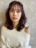 似合わせカット+うる艶カラー+ダメージレスパーマ ￥22000 横浜/韓国