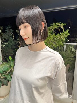 キアラ(Kchiara) 天使のツヤストレート福岡ボブkchiara川野直人