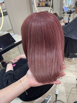 アーチバイケンジ(arch by kenje) ボブ×ピンク