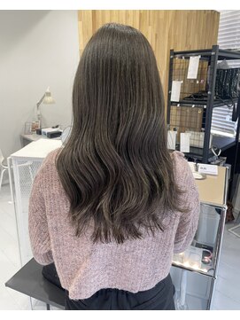 ネオリーブウリ 二子玉川店(Neolive uri) 黒髪ボブルフネビージュ小顔ワンレン《二子玉川》