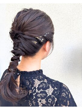 モック(moc) ヘアセット　パーティーセット