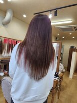 ミラシィ 成田(Mirashy)&nbsp;ハイライトカラーミルクティーベージュレイヤーカット