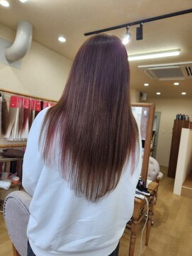 ミラシィ 成田(Mirashy) ハイライトカラーミルクティーベージュレイヤーカット