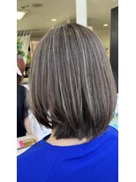 コレットヘア(Colette hair)&nbsp;【ISHIKAWA】大人ハイライト／グレージュカラー／白髪ぼかし