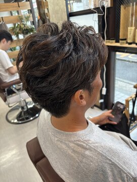 クート オム 南浦和(ku-to homme) お悩み解決、骨格補正パーマ