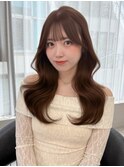 【votan_はまひ】ココアブラウン/前髪カット/韓国ヘア/髪質改善