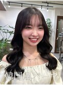韓国風パーマ|デジタルパーマ|コテ巻き風パーマ|韓国ヘア