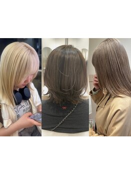 [白髪を活かすカラー]白髪ぼかしハイライト★デザイン・ライフスタイルに合わせてご提案♪