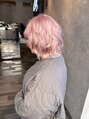 シーエスメイドバイシャチュー 大分駅前店(CS made by SHACHU) White pink!色落ちはブロンドになる淡めカラー◎2.5bleach必須