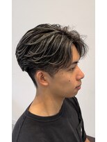 オーシャントーキョー 仙台(OCEAN TOKYO)&nbsp;フェザーショートニュアンスパーマセンターパートツーブロック