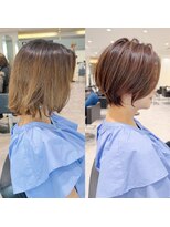 バンプ ギンザ(BUMP GINZA)&nbsp;30代40代50代ハイライト銀座ショートヘア　松