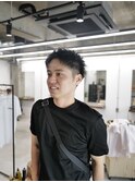 こんなにカッコいいアップバング