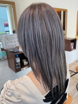 クラップス オル 金沢八景(CLAPS Ore) 金沢八景ショートボブ丸みショートイルミナカラー顔周りレイヤー