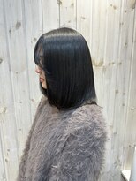 サクラ(SAKURA) 柔らか質感酸熱髪質改善ストレート
