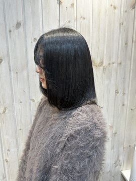 サクラ(SAKURA) 柔らか質感酸熱髪質改善ストレート