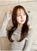 王道韓国風ロングレイヤー