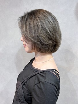 テュケートウキョウ(TYCHE TOKYO) 大人ボブ/ボブ/上品ボブ/ショートボブ/透明感カラー