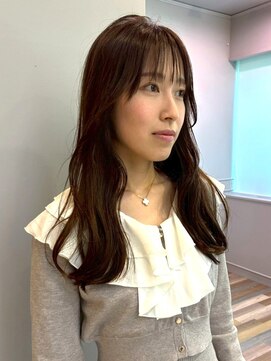 アトリエ タキ(atelier.taki) 顔周りカット 透明感カラー 艶髪 韓国ヘア レイヤーカット 20代