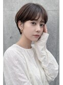 大人可愛い 耳かけショートボブ 小顔 ショートヘア ショート