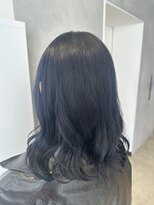 エイト ヘアサロン 渋谷本店(EIGHT) ブルーブラックカラー