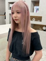 アロ 梅田(alo)&nbsp;【momoa】夏に大人気ペールピンク《ブリーチ》