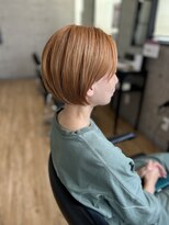 ヘアーメイクスタジオ ライフセカンド(HAIR MAKE STUDIO LIFE 2ND)&nbsp;オレンジベージュ