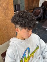 ヘアメイク デザート(HAIR MAKE DESART) 【HAIR MAKE DESART】男髪スペインカール