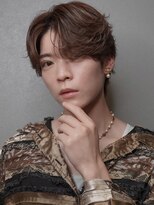 メンズサロン ガウディ 三宮店(men's salon Gaudi)&nbsp;メンズカット×フェザーパーマ×センターパート