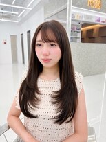 コア プラス 立川(COA PLUS) 透明感カラー髪質改善ダブルカラー韓国レイヤーカット前髪顔周り