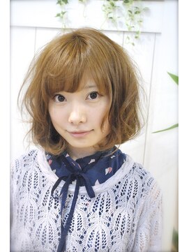 ミエルヘアービジュー(miel hair bijoux) 【miel hair bijoux】シフォン♪パーマ